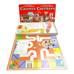 PARKER BROTHERS CAREERS 1979 Board Game BILINGUAL French English COMPLETE